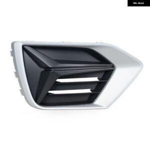 フォグランプ カバー アウディ Q3 2019 - 22 車用 フロント バンパー フォグランプ ライト トリム カバー フレーム 蓋 ベゼル フード - 1PC Left