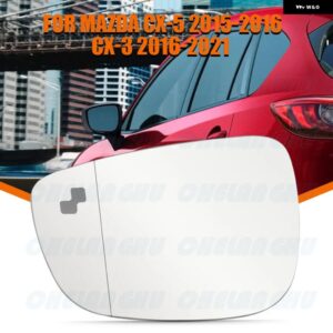 マツダ LHD CX-5 2015-2016 CX-3 2016 - 21 カーアクセサリー 熱 ブラインド スポットリアミラー ガラス - 1 pc Left Side