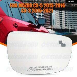マツダ LHD CX-5 2015-2016 CX-3 2016 - 21 カーアクセサリー 熱 ブラインド スポットリアミラー ガラス - 1 pc Right Side