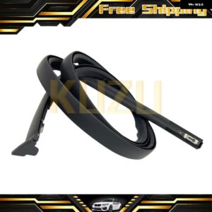 左側 右側 74316-TF0-003 74306-TF0-003 ブラック ルーフ モールディング トリム ゴム ホンダ 2009 - 14 - 74306-TF0-003 right