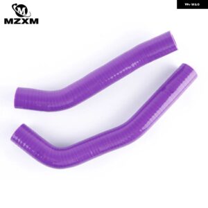 1997-2018 ヤマハ YZ85 / 1996-2001 YZ80 シリコン ラジエーター クーラントホースキット - Purple