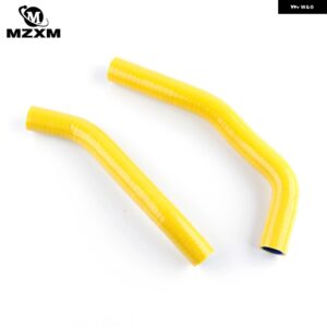 1997-2018 ヤマハ YZ85 / 1996-2001 YZ80 シリコン ラジエーター クーラントホースキット - Yellow