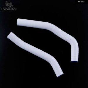 1997-2018 ヤマハ YZ85 / 1996-2001 YZ80 シリコン ラジエーター クーラントホースキット - WHITE