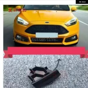 スタイリング ABS クローム フロント リア フォグランプ カバー トリム フォード フォーカス ST 2015 2016 20172018 グリル アラウンド トリム レーシング - a