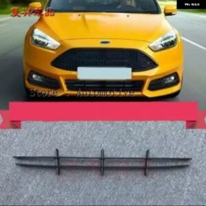 スタイリング ABS クローム フロント リア フォグランプ カバー トリム フォード フォーカス ST 2015 2016 20172018 グリル アラウンド トリム レーシング - b