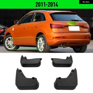 アウディ Q3 8U 2011 - 18 フェンダー マッド フラップ スプラッシュガード マッドガード カーアクセサリー - 2011-2014