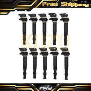 イグニッション コイルパック 12137835108 12137841556 BMW E60 E61 E63 E64 S85 M5 M6 5.0L V10 5 6シリーズ 2006 - 10 - 10 PCS