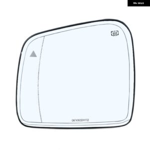 車用バックミラー レンズ ジープ グランド チェロキー 2011-2021 アクセサリー 反射 死角防止 68082635AB 68082638AB - Only Left