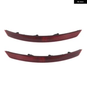 ビュイック エンビジョン 2020 2021 リア バンパー リフレクター ブレーキライト ストップランプ フォグランプ ハザード灯 テールランプ レッドシェル - 1 Left and 1 Right