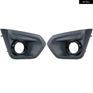 フォグライト カバー スバル インプレッサ 2012 2013 2014 フォグランプ トリム 57731FJ000 57731FJ010 ヘッドライト シェード グリル フレーム GGRILL - Black L and R