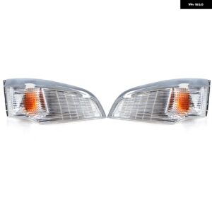 ウィンカーライト フロントフラッシャー サイド インジケーター 三菱 キャンター V型 2005 2006 2007-2012 車用 フォグランプ アセンブリ - 1 Left and 1 Right