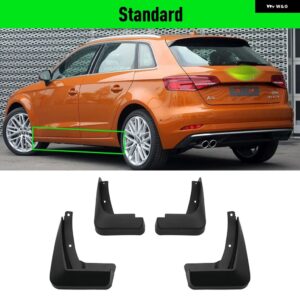 アウディ A3 ハッチバック 2016 - 19 フェンダー マッド フラップ スプラッシュガード マッドガード カーアクセサリー - Standard