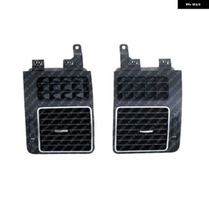 車 フロントリア クロームAC エアコン アウトレット ベント フォルクスワーゲン キャディトゥーラン1T3 32Zカー スタイリング コンソール アームレスト - B-left and right