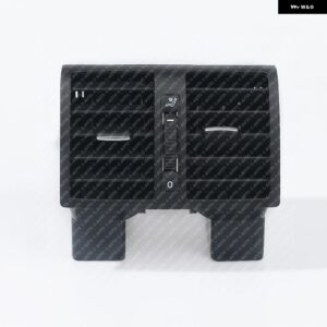 車 フロントリア クロームAC エアコン アウトレット ベント フォルクスワーゲン キャディトゥーラン1T3 32Zカー スタイリング コンソール アームレスト - C-Rear