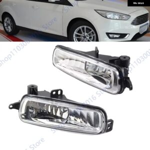 車用 フォグランプ アセンブリ フォード フォーカス MK3 2015-2018 フロント ヘッドライト デイタイム ランニングライト ストップブレーキ ランプ フォグラ - Only 1 Left