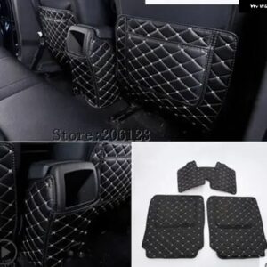 ルノー カジャー 2015 - 18 カーシートキックマット アームレスト ボックス リアキックマット カー スタイリング オートアクセサリー - D