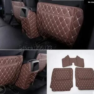 ルノー カジャー 2015 - 18 カーシートキックマット アームレスト ボックス リアキックマット カー スタイリング オートアクセサリー - G