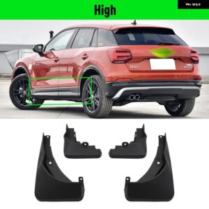 アウディ Q2 2017 - 20 フェンダー マッド フラップ スプラッシュガード マッドガード カーアクセサリー - High