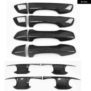 車用ABSクロームハンドル カバー ドアハンドル アウター ボウル トリム VWジェッタMK7 2021 2019 2020 - 8pcs