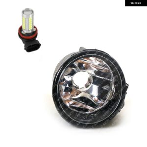 車用フロント フォグランプ LED 電球 /ハロゲン 電球 付き フォグランプ BMW X1 X3 X4 X5 X5M X6 X6M F48 2016-2018 63177238787 63177238788 - LED Left