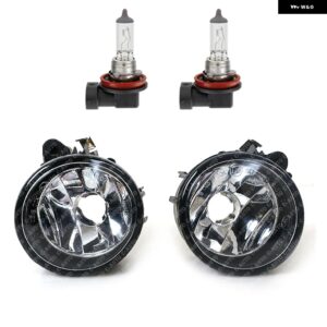 車用フロント フォグランプ LED 電球 /ハロゲン 電球 付き フォグランプ BMW X1 X3 X4 X5 X5M X6 X6M F48 2016-2018 63177238787 63177238788 - Halogen Pair
