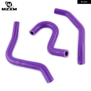 ホンダ CR80R 1997-2002 / CR85R エキスパート 2003-2008 シリコン ラジエーター クーラントホースキット - Purple