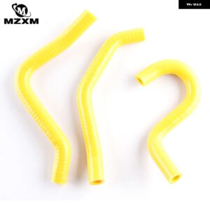 ホンダ CR80R 1997-2002 / CR85R エキスパート 2003-2008 シリコン ラジエーター クーラントホースキット - Yellow
