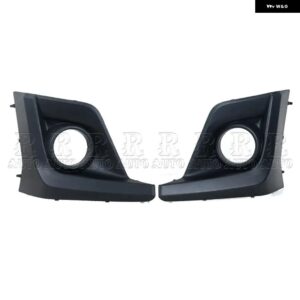 フレーム カバー フォグランプ トリム ベゼル カバー スバル XV クロストレック 2018 2019 2020 フロント バンパー フォグランプ ABS フロント フォグランプ - 1 Left and 1 Right