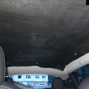 ガラスルーフ サンルーフ リアウィンドウ サンシェード シールド サンバイザー 日焼け止め UV断熱 テスラ モデル3 S X Y - 1pc Model Y