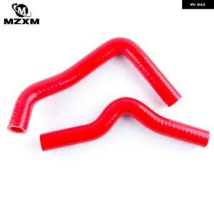2002-2019 スズキ RM85 RM85L RM 85 シリコン ラジエーター ホース クーラント パイプ キット - Red