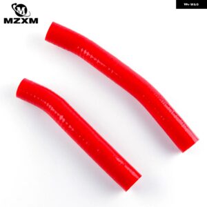 スズキ LTR450 クアドレーサー 2006-2018 シリコン ラジエーター クーラントホースキット - Red