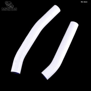 スズキ LTR450 クアドレーサー 2006-2018 シリコン ラジエーター クーラントホースキット - WHITE