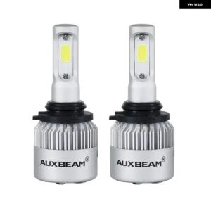 72W 8000LM 車用LED ヘッドライト バルブ H7 H1 H3 9005 9006 9012 COB オート ヘッドランプ カーライト 8000LM 6500Kシリーズ F-S2 - Transparent R