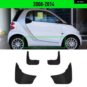 スマート フォーツー W451 W453 2008 - 14-2019 フェンダー マッド フラップ スプラッシュガード マッドガード マッド フラップ - 2008-2014