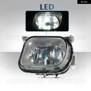 ベンツ W210 E200 E230 E240 E280 E320 E420 1996 - 99 カーアクセサリー フロント バンパー LED フォグランプ - 1 pc Left Side