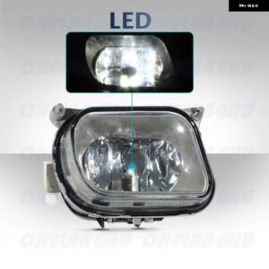 ベンツ W210 E200 E230 E240 E280 E320 E420 1996 - 99 カーアクセサリー フロント バンパー LED フォグランプ - 1 pc Right Side