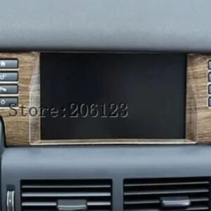 マルチメディアスクリーン多機能 ボタン ノブ 装飾 カバー ステッカー レンジ ランドローバー ディスカバリースポーツ インテリア 2015 2016 2017 - F