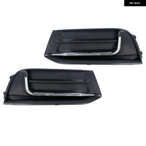 フォグランプ グリル カバー アウディ A3 ハッチバック 2017 - 20 カーパーツ フロント バンパー フォグランプ フレーム 8VD807671A 8VD807672A - Left and Right