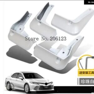 フロント+リアマッド フラップ マッドフェンダー マッドガード トリム トヨタ カムリ 2018 2019 8 8TH XV70 アクセサリー - c