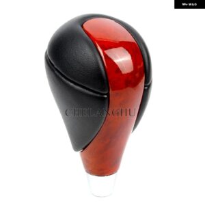 レザークロームオートマチック ギア シフト ノブ レクサス ES 250 ES 300 ES 330 ES 350 2002 - 10-2015 - red