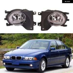 BMW 5シリーズ E39 1999 - 04 カー スタイリング フロントLED フォグランプ ハロゲン フォグランプ ライト - Pair Halogen Light