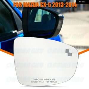 マツダ CX-5 2013-2014 カーアクセサリー 熱 ブラインド スポットリアミラー ガラス KE40-69-1G1B KD33-69-1G1C - 1 pc Right Side