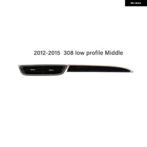 車用 エアベント フロント ダッシュボード エアコン 用エア アウトレット 左右中央エア アウトレット プジョー 308 308S 408 2014-2019 - 1 piece Middle10