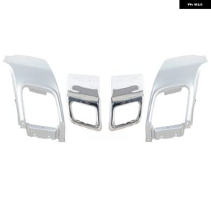 テール カーリア バンパー テールスロートマフラー トリム ランドローバー レンジローバー イヴォーク2010 2011 2012-2018 LR049368 LR049367 - Silver 1 set