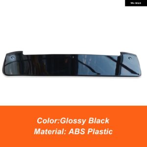 スズキ グランド ビターラ 2006-2015 リアルーフ トランク リッド ダックテール カースポイラー ウィング ABS ブラック シルバー カーボンカラー - Glossy Black