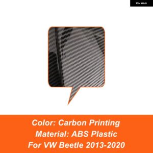リア トランク リッドカースポイラー ウィング フォルクスワーゲン ビートル2013 14 15 16 17 18 19 20 ABSブラックカーボン塗装色アクセサリーパーツ - Carbon Printing