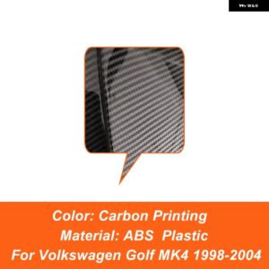 フォルクスワーゲン ゴルフ MK4 98 99 20 01 02 03 04 リアルーフ トランク リッド カースポイラー ウィング ABS ブラック ホワイト 外装 - Carbon Printing