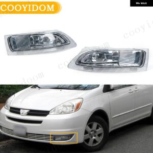 車用 フォグランプ フロント バンパー ドライビングランプ アセンブリ バー トヨタ SIENNA 2004 2005 81220-AE010 81210-AE010 カー スタイリング - Left and Right