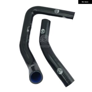 シリコンラジエターホースキット トヨタ カローラ AE86 4A-GE 4AGE 83-87 - K8-152 BLACK