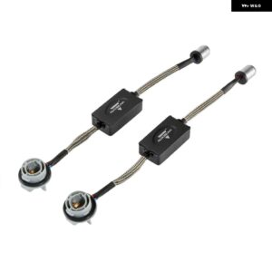 C8モデルデコーダー アンチフリッカーCANバス抵抗器 高速ハイパーフラッシュを回避 ウィンカーフラッシュライト ダッシュボード エラーコード - 1157